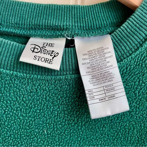 Vintage DISNEY Store Fleece Sweatshirt Embroidered Mickey Minnie Donald Goofy - Picture 6 of 7